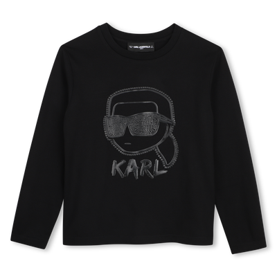 T-shirt met lange mouwen KARL LAGERFELD KIDS BOY