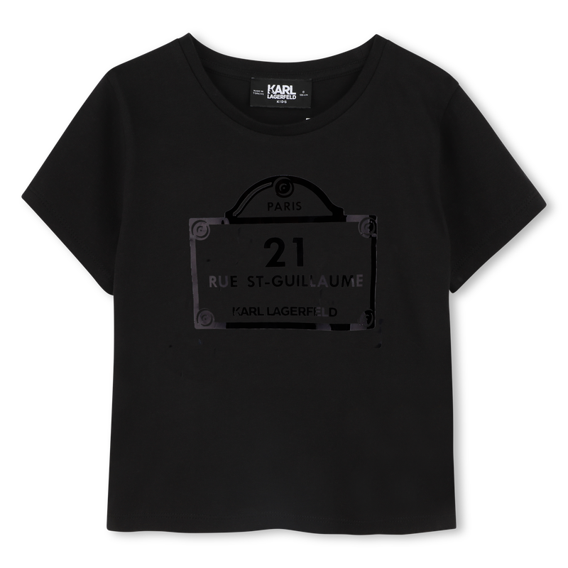 T-SHIRT KORTE MOUWEN KARL LAGERFELD KIDS 
                        GIRL