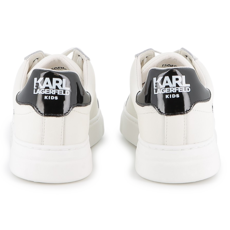Lage sneakers met veters KARL LAGERFELD KIDS 
                        GIRL