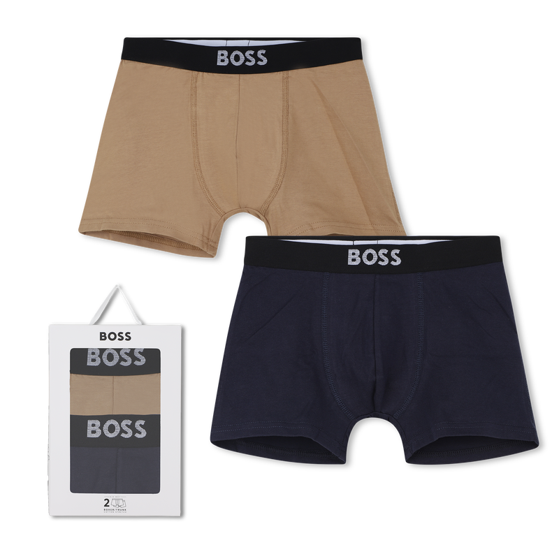 Set van 2 jersey boxershorts BOSS 
                        BOY
