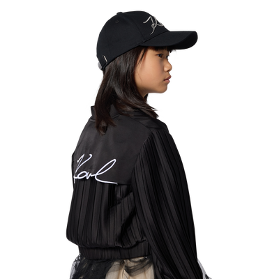 Jas met geplooide mouwen KARL LAGERFELD KIDS GIRL
