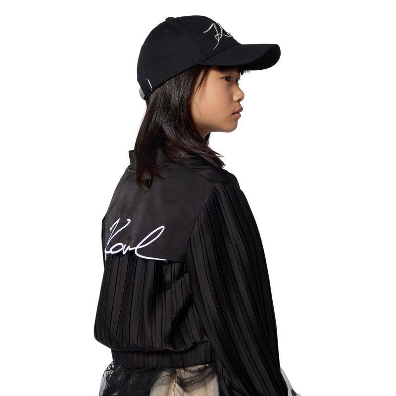 Jas met geplooide mouwen KARL LAGERFELD KIDS 
                        MEISJE