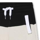 Fleece short in twee kleuren BOSS 
                    BOY