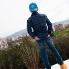 Katoenen overhemd met ruiten TIMBERLAND 
                    BOY