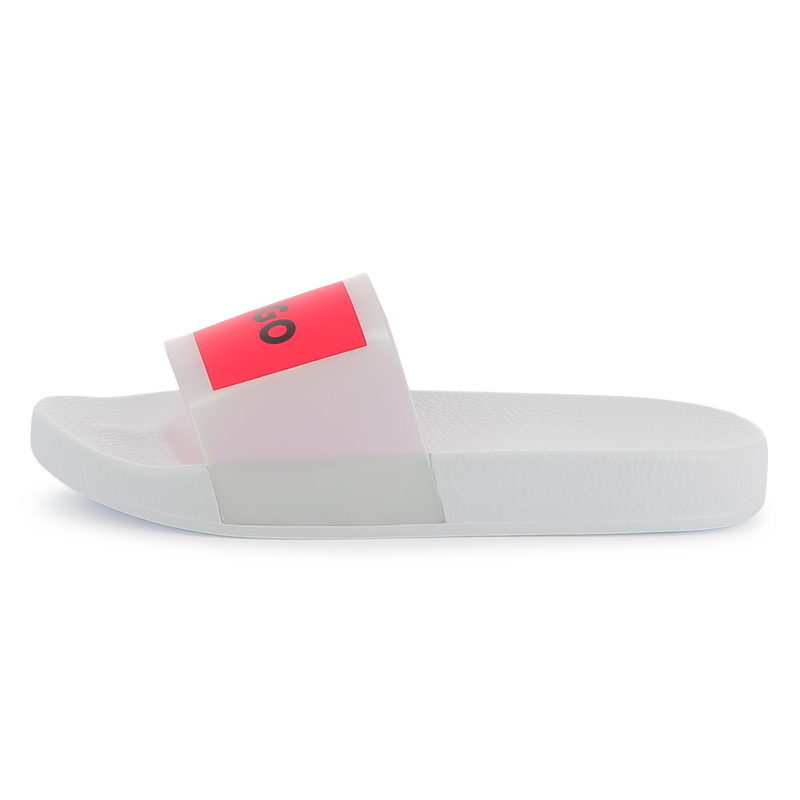 Slippers met badges HUGO 
                        GIRL