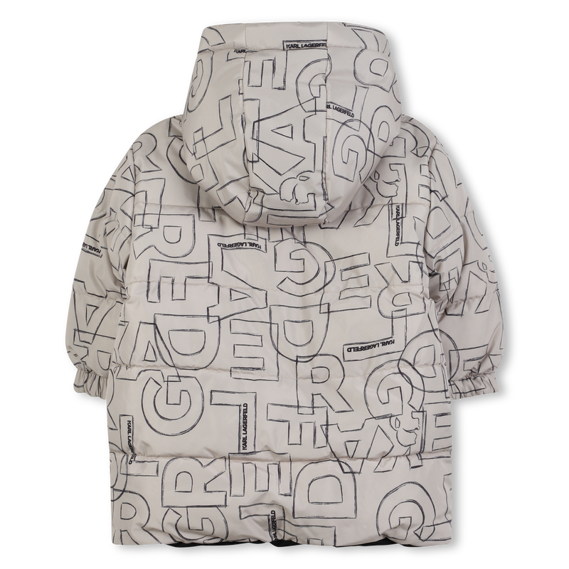 Omkeerbaar donsjack met capuchon KARL LAGERFELD KIDS 
                        BOY
