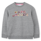 Katoenen fleece sweatshirt MARC JACOBS 
                    GIRL
