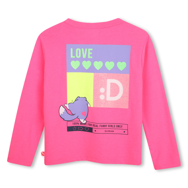 T-shirt met lange mouwen BILLIEBLUSH 
                        MEISJE