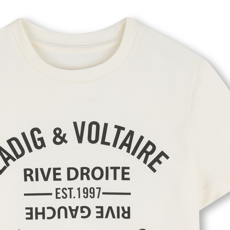 T-SHIRT MET KORTE MOUWEN ZADIG & VOLTAIRE 
                        UNISEX