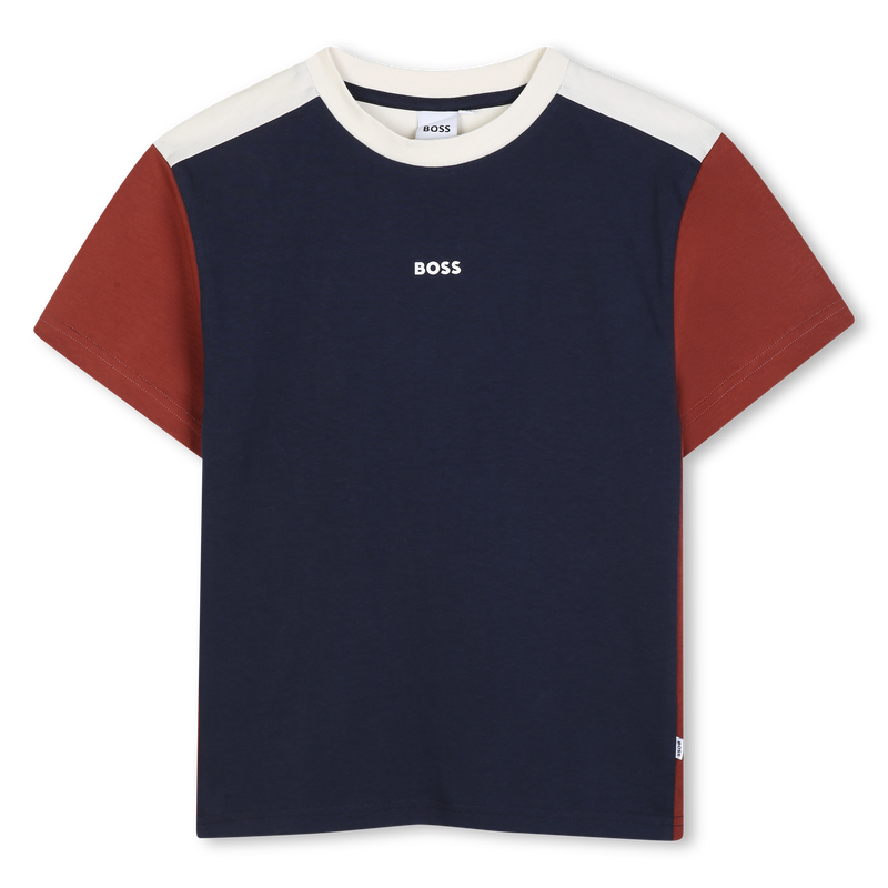 T-shirt met korte mouwen BOSS 
                        BOY