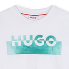 T-shirt met korte mouwen HUGO 
                    BOY