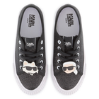 Lage sneakers met veters KARL LAGERFELD KIDS 
                    GIRL