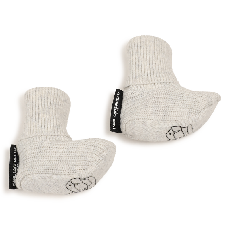 Muts en sloffen set KARL LAGERFELD KIDS 
                        UNISEX