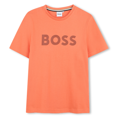 Katoenen T-shirt korte mouwen BOSS BOY