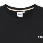 Effen sweater met ronde hals BOSS 
                    BOY
