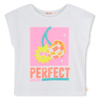 Katoenen T-shirt met print BILLIEBLUSH 
                    GIRL