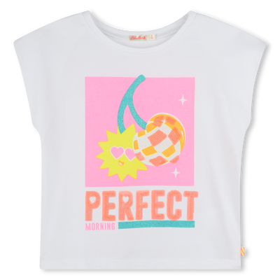 Katoenen T-shirt met print BILLIEBLUSH GIRL