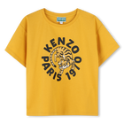 Katoenen T-shirt, korte mouwen KENZO KIDS 
                    GIRL