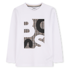 T-shirt met lange mouwen BOSS 
                    BOY