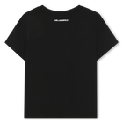 T-shirt met korte mouwen KARL LAGERFELD KIDS 
                    GIRL