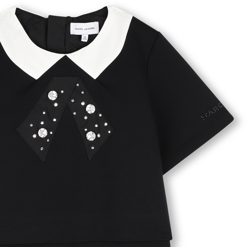 Korte mouwen jurk MARC JACOBS 
                        GIRL