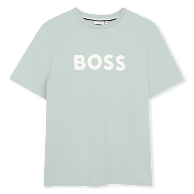 T-SHIRT MET KORTE MOUWEN BOSS BOY