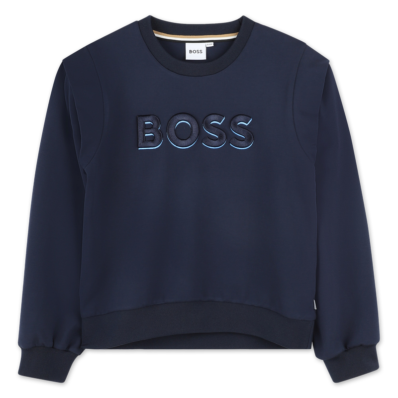 Sweater met borduursels BOSS 
                        GIRL