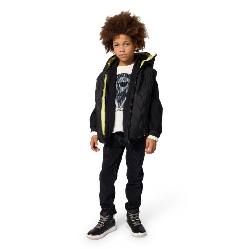 T-shirt met lange mouwen KARL LAGERFELD KIDS 
                        BOY