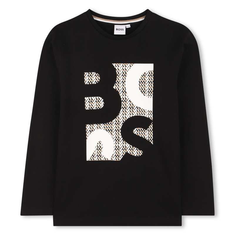 T-shirt met lange mouwen BOSS 
                        BOY