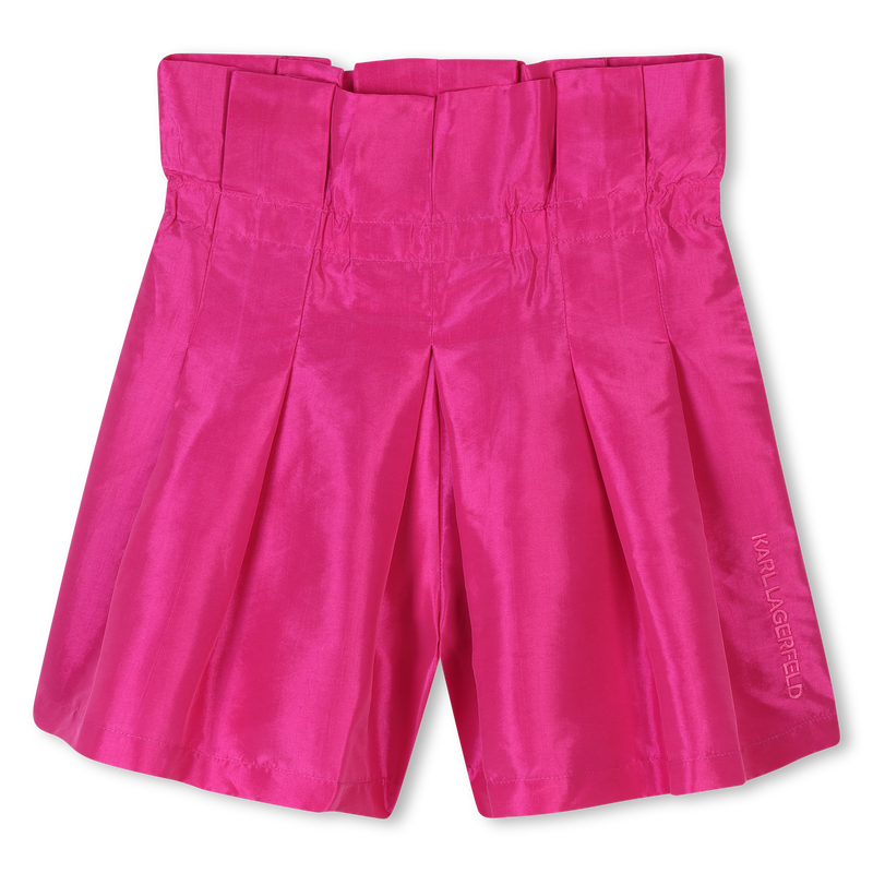 Feestelijke short van tafzijde KARL LAGERFELD KIDS 
                        GIRL