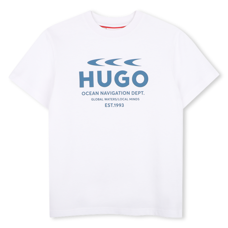 T-shirt met korte mouwen HUGO 
                        BOY