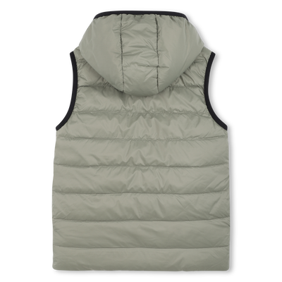 Gewatteerd jack met capuchon in flanne-effect BOSS BOY