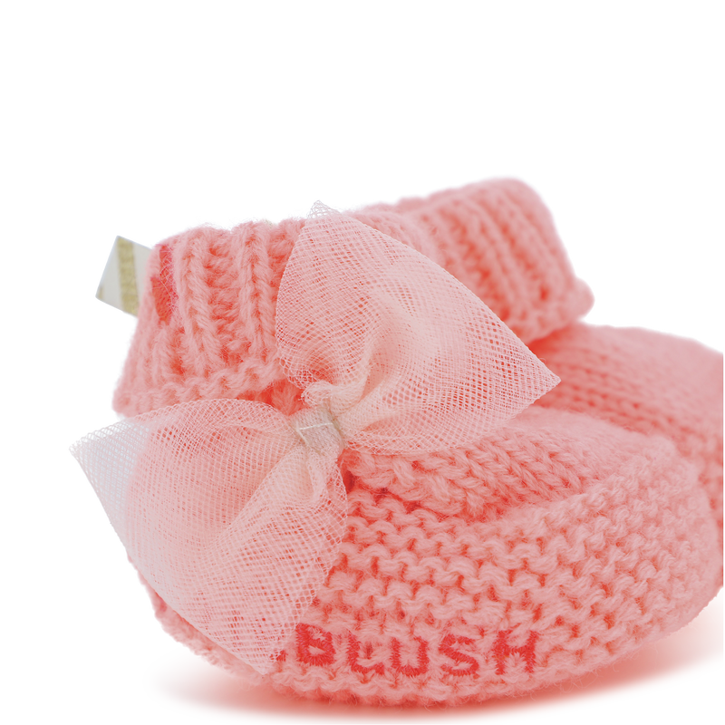 Geborduurde hartvormige pantoffels BILLIEBLUSH 
                        GIRL