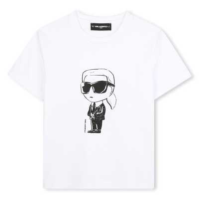 T-shirt met korte mouwen KARL LAGERFELD KIDS BOY