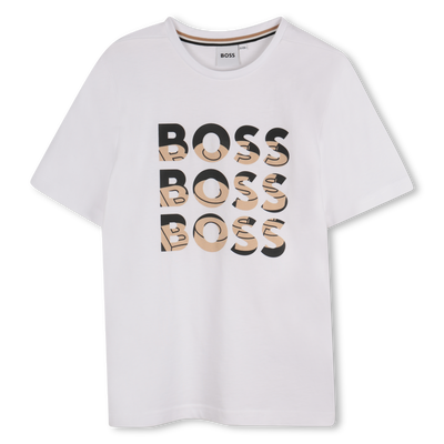 Katoenen T-shirt korte mouwen BOSS BOY