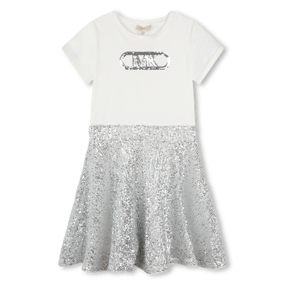 Jurk uit 2 materialen MICHAEL KORS GIRL