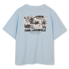 T-shirt met korte mouwen KARL LAGERFELD KIDS 
                    BOY
