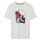 T-shirt met korte mouwen BOSS 
                    BOY