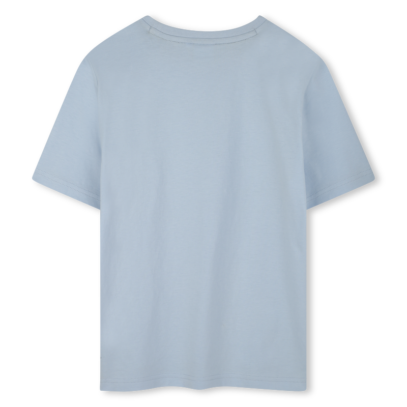 Katoenen T-shirt korte mouwen BOSS 
                        BOY