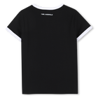 T-shirt met korte mouwen KARL LAGERFELD KIDS 
                    GIRL