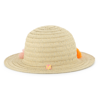 Zonnehoed met pompons BILLIEBLUSH GIRL