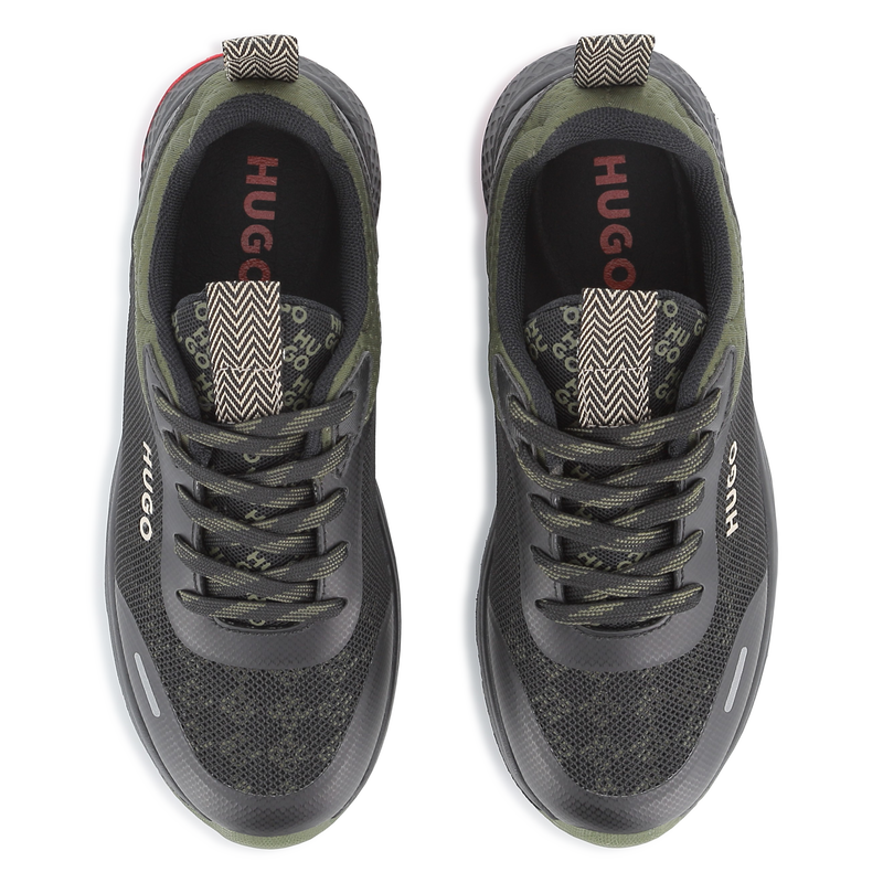 Sneakers van textiel HUGO 
                        BOY