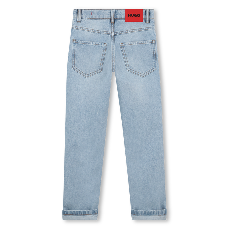 Katoenen 5 pocket jeans HUGO 
                        BOY