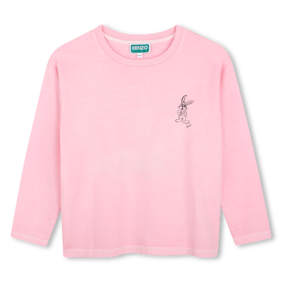 T-shirt met lange mouwen KENZO KIDS GIRL