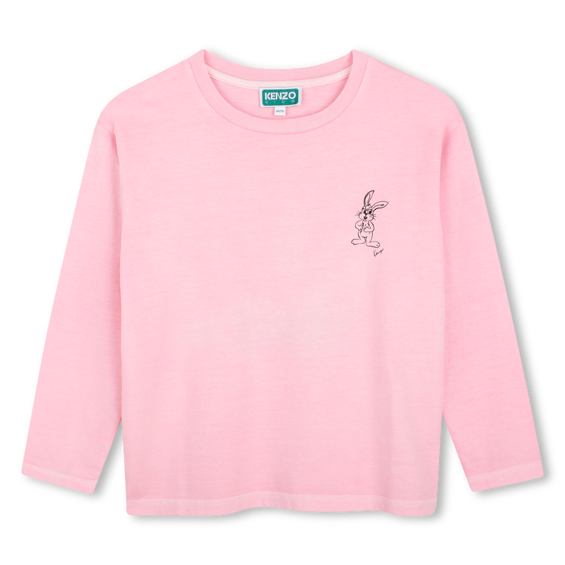 T-shirt met lange mouwen KENZO KIDS 
                        GIRL