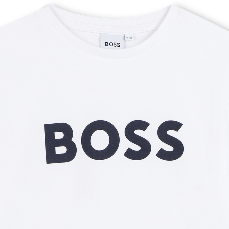 T-SHIRT MET KORTE MOUWEN BOSS 
                        BOY