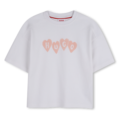 T-SHIRT MET KORTE MOUWEN HUGO GIRL