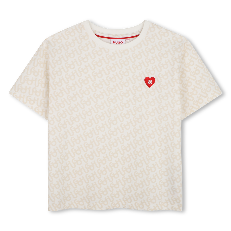 T-shirt met korte mouwen HUGO 
                        MEISJE