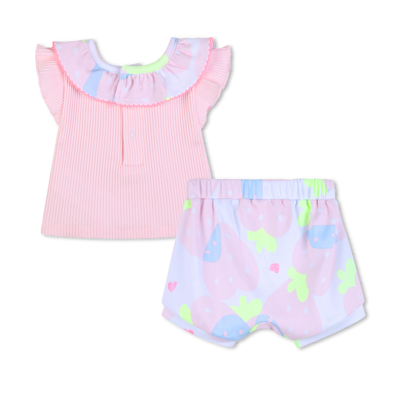 T-SHIRT + KORTE BROEK SET BILLIEBLUSH 
                        GIRL