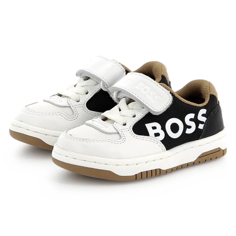 Leren sneakers in drie kleuren BOSS 
                        BOY